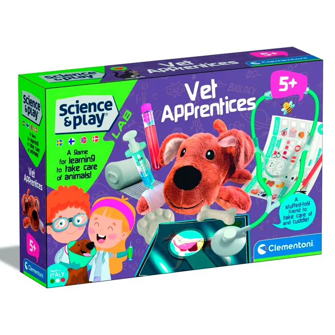 Clementoni Science & Play LAB, junior dyrelægesæt