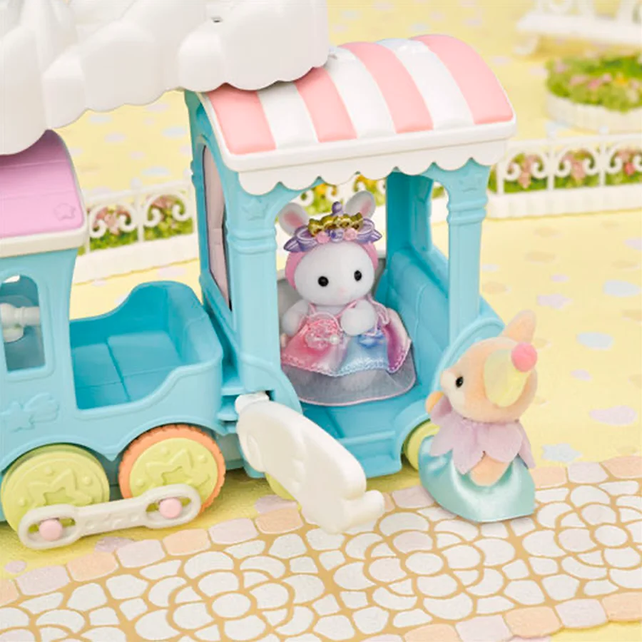 Sylvanian Families, Regenbogen-Zug mit schwebenden Wolken