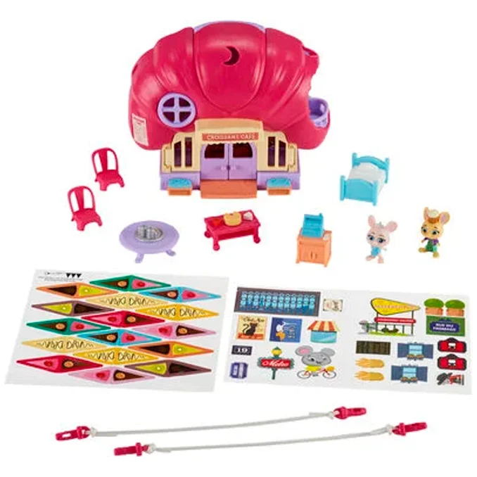 Mouse in the house, The croissant cafe