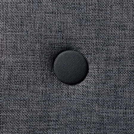 by KlipKlap 3 Fold sofa single, blågrå med grå knap