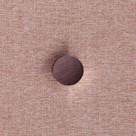 3-Fold Sofa Single, zartrosa mit dunkelrosa Knopf, byKlipKlap