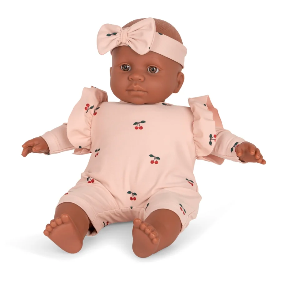 Konges Sløjd Puppen-Badekleidung, cherry blush