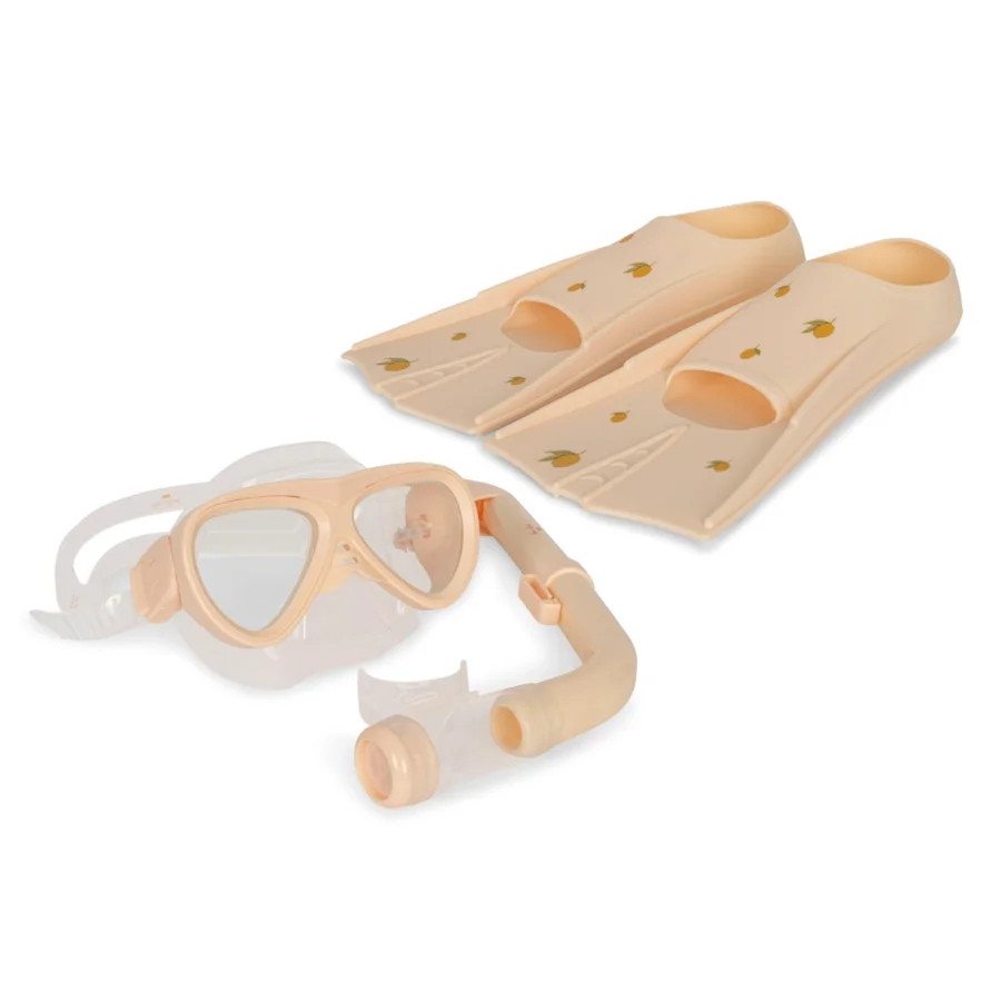 Konges Sløjd Mello snorkelsæt, lemon