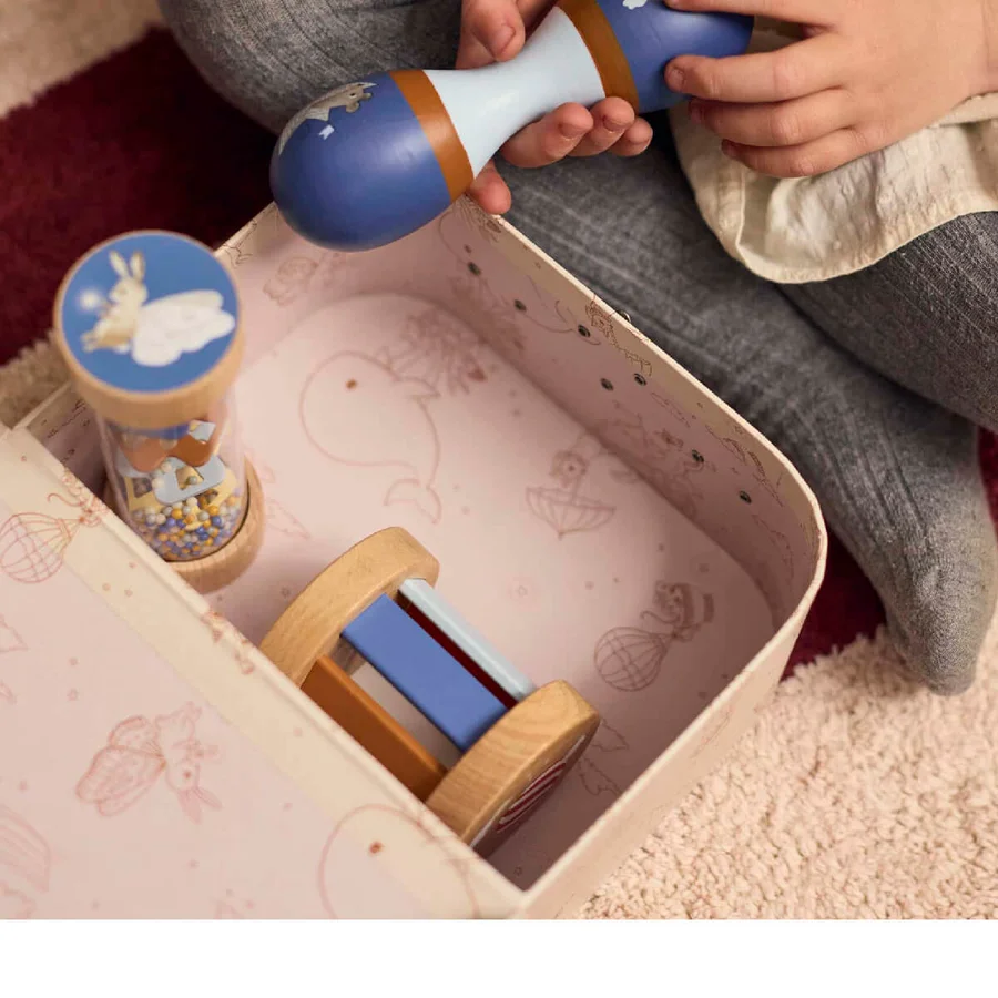 Filibabba Spielkoffer – Mein erstes sensorisches Spielzeug aus Holz