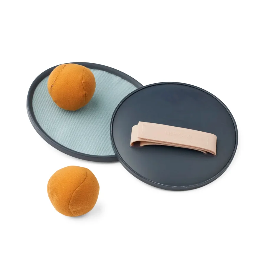 Liewood Berit Kastespil med velcro, Sea Blue Mix