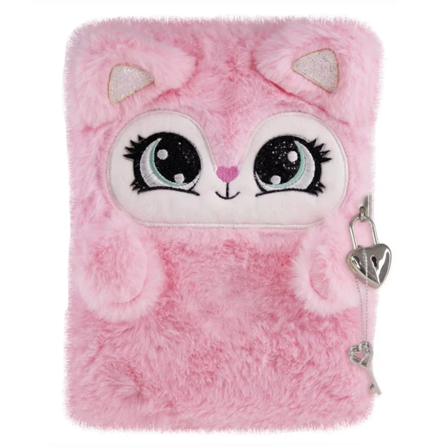 Tinka dagbog plys kat rosa