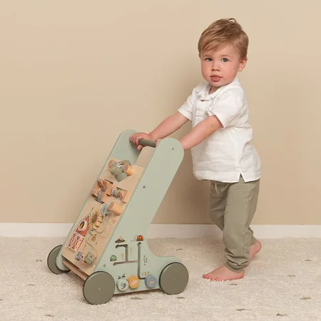 Little Dutch - Multi Aktivitets Gåvogn, Little Farm