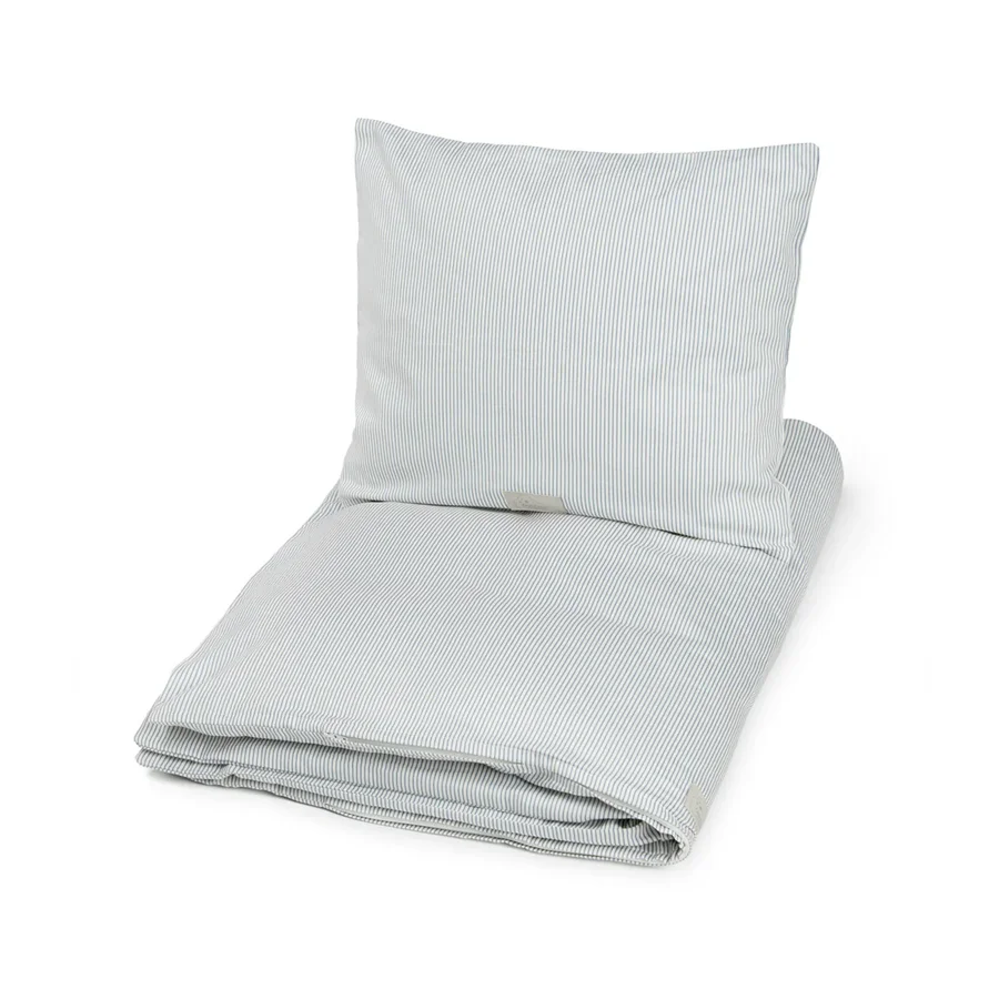 Cam Cam Baby-Bettwäsche 70 x 100 cm - Classic Stripes Blue