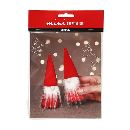 Creativ Company Mini DIY Kit Wichtelmänner, rot