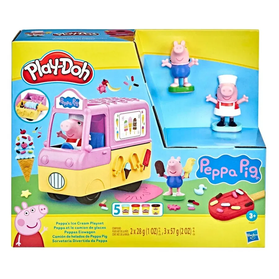 Play-Doh Modellervoks, Gurli Gris Med Isbil