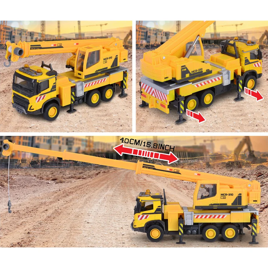 Majorette Volvo FMX Truck Crane