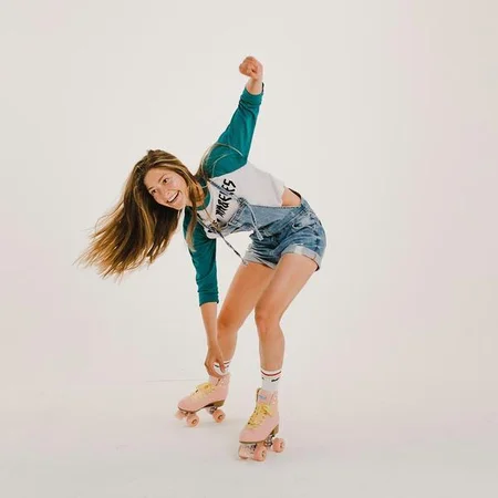 Impala side by side rulleskøjter, pink/yellow