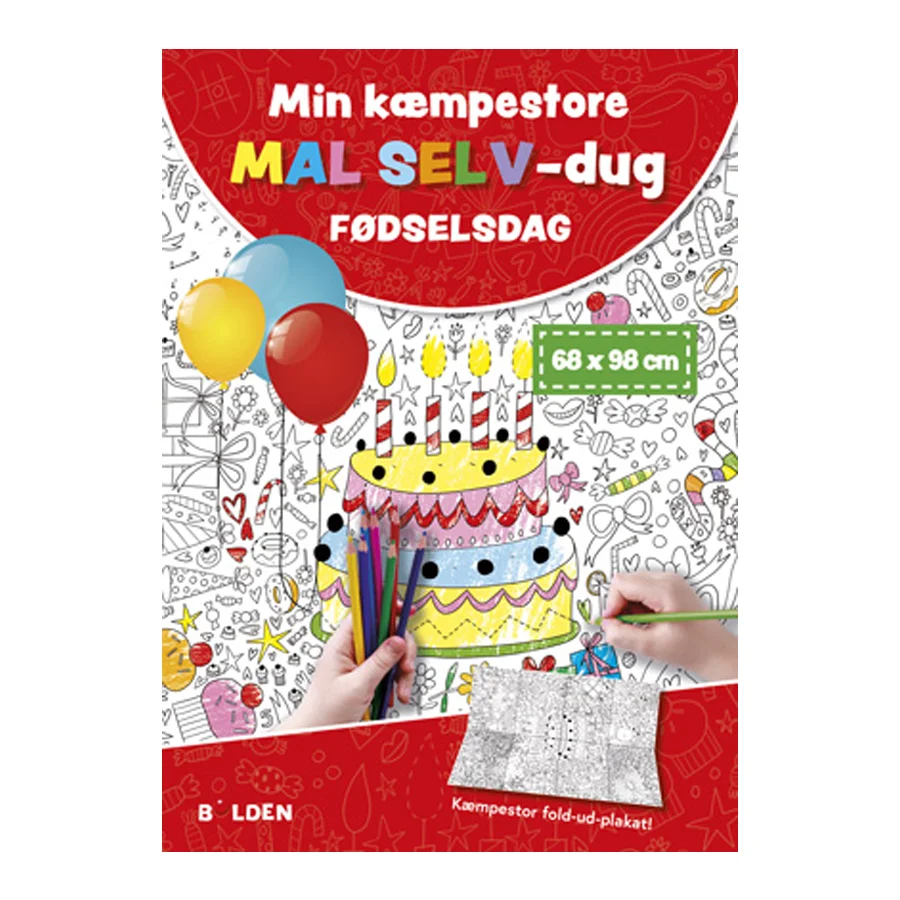 Min kæmpestore mal selv-dug: Fødselsdag