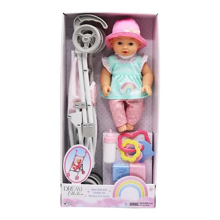 Happy Friend Lotta Puppe 30 cm mit Buggy