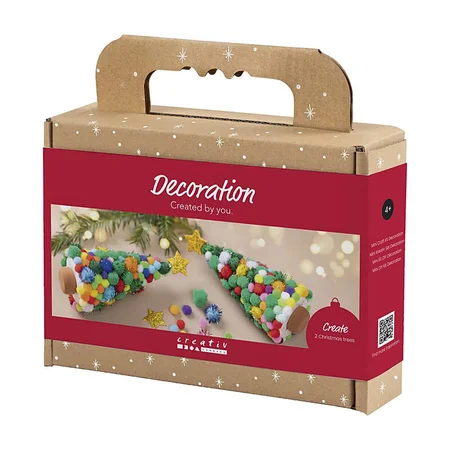  Creativ Company Mini DIY Kit Dekoration, Weihnachtsbaum - verschiedene Varianten