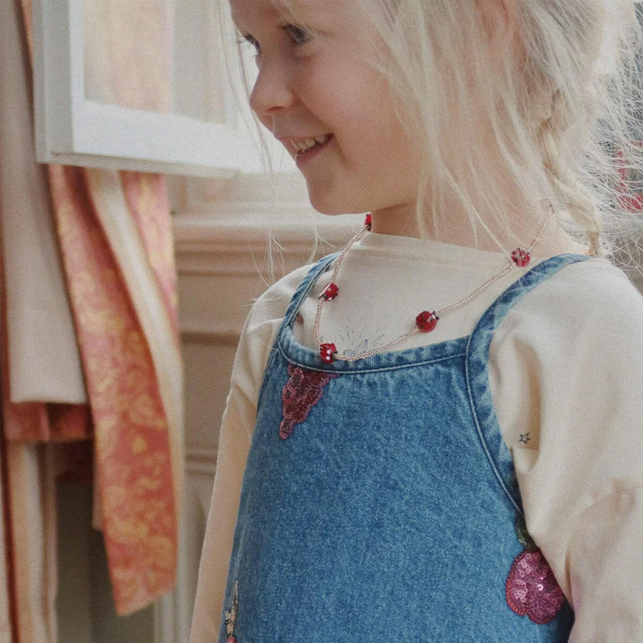 Konges Sløjd Marienkäfer-Halskette und Armband