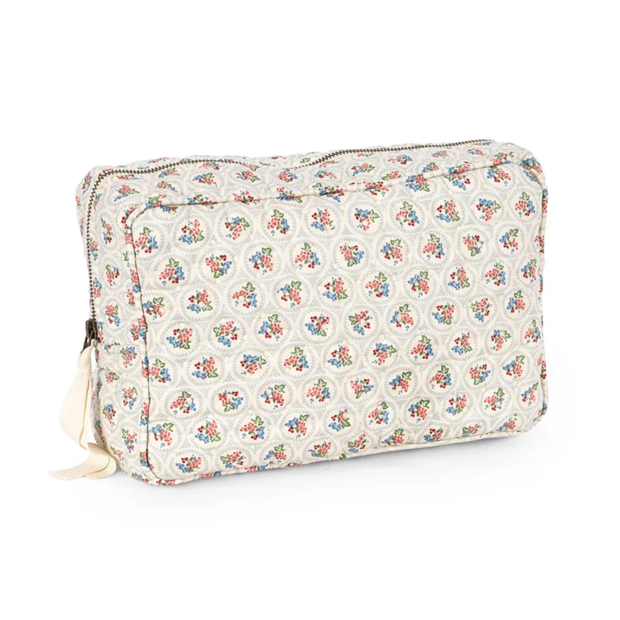 Konges Sløjd Große Gesteppte Kulturtasche, Verona Blues