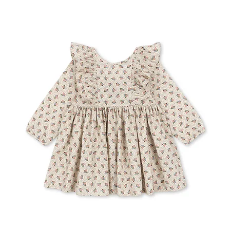 Konges Sløjd Cianna Kleid mit Schleife – Verona Blues