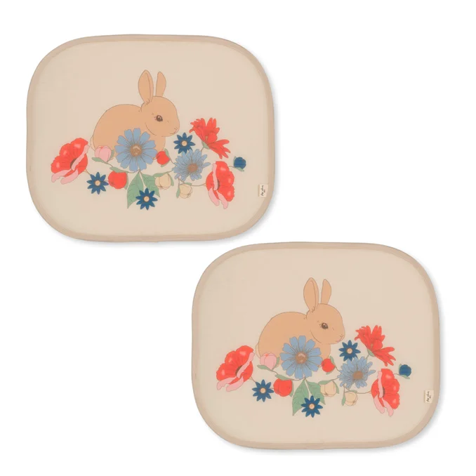 Konges Sløjd solafskærmning til bil, Bunny tokki