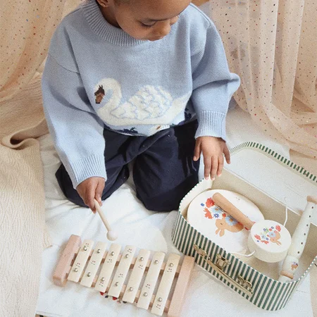 Konges Sløjd xylofon, cherry