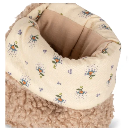 Konges Sløjd Grizz teddy babyfutter, oxford tan