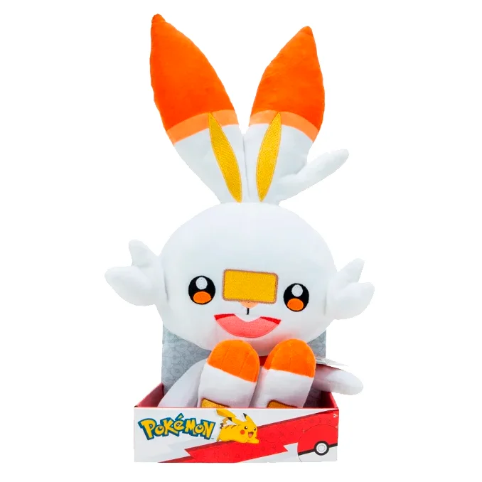 Pokemon bamse 30 cm, Scorbunny
