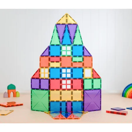 Connetix Kreativ-Magnet-Set, Regenbogen, 102 Teile