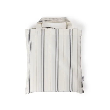 Sebra baby sengetøj, cream stripe