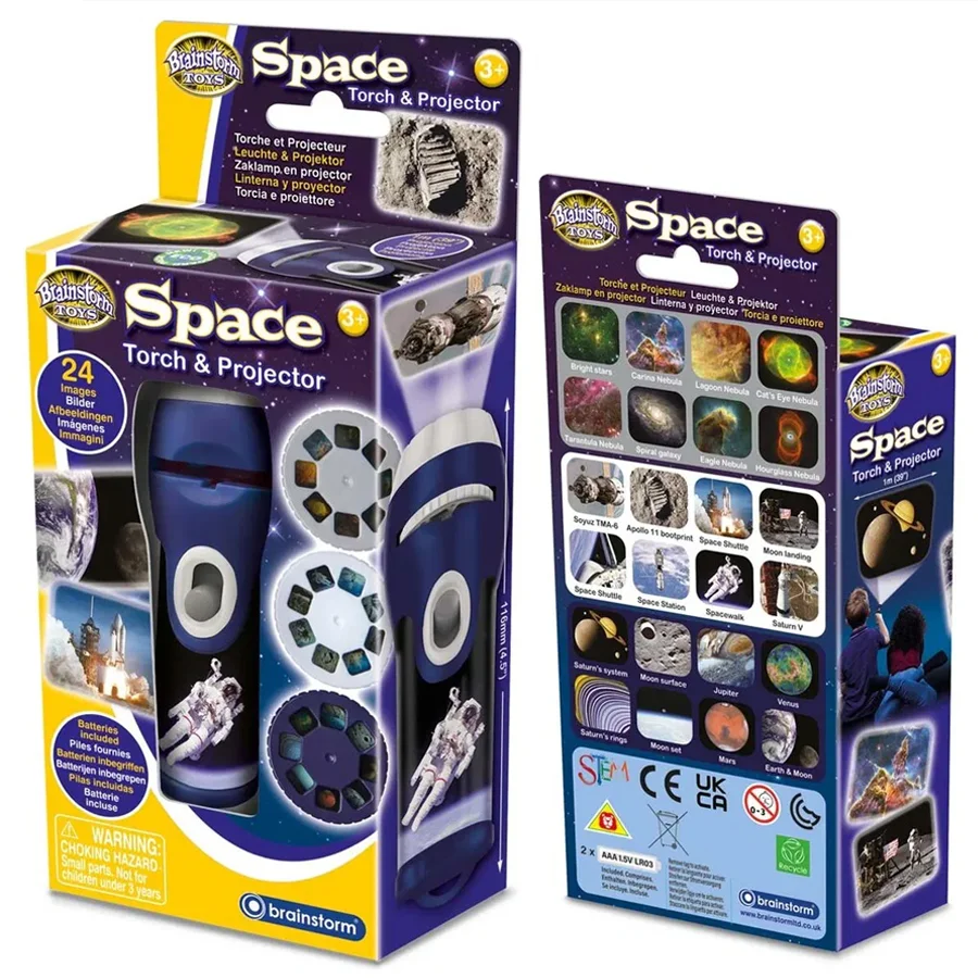 Brainstorm projekter lommelygte, rummet
