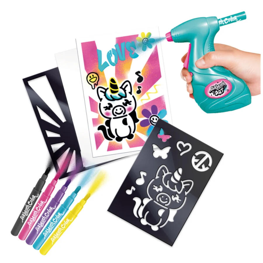 Airbrush Art Mini Poster Set