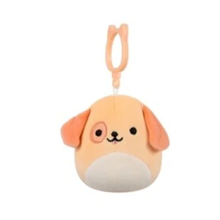 Squishmallows Drella Hund P23 Clip-On 9 cm