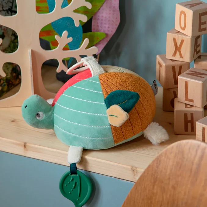 Sebra aktivitetsophæng, skildpadden Turbo