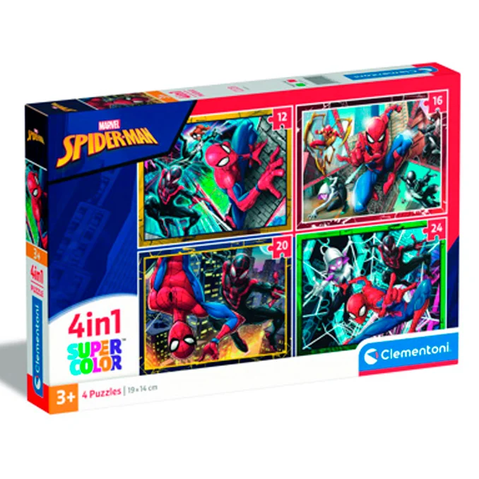 Puslespil, Marvel Spiderman 4 i 1