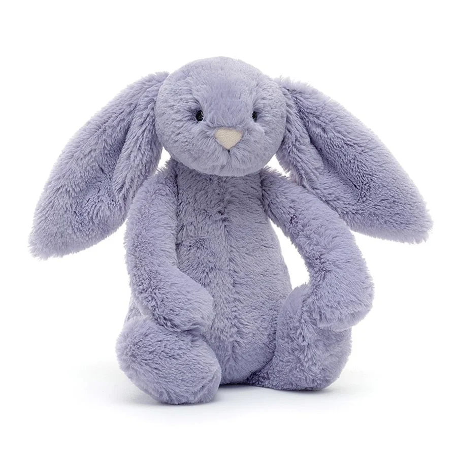 Jellycat Bashful Kanin Viola, lille 18 cm