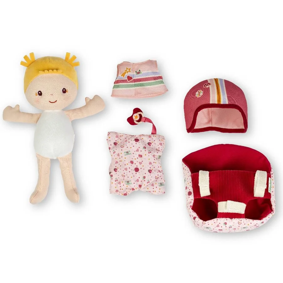 Lilliputiens Babydukke Lena Og Cykelstol