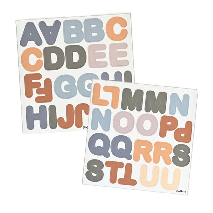 Ferflex® Magnetiske Bogstaver 125 stk - Caramel Blue