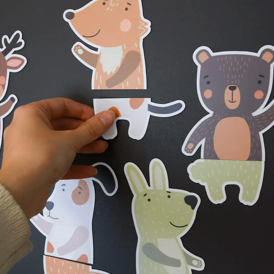 Ferflex® Magnetisk Puslespil Dyr - Companions Of The Meadows