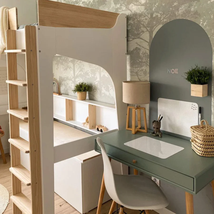 Ferflex® Magnetisk Tapet Tavle Med Rund Top - 1 m x 58 cm,  Smaragdgrøn