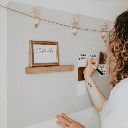 Ferflex® Magnettafel, Rechteckig Beige - Medium