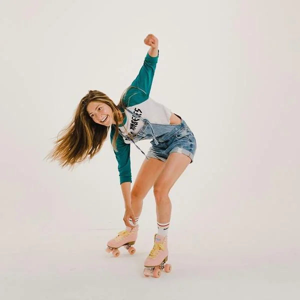 Impala side by side rulleskøjter, pink/yellow