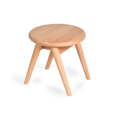 CurveLab kleiner Hocker, Buche