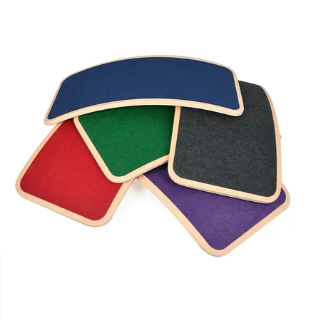 CurveLab balancebræt med filt, Little Arc, grøn