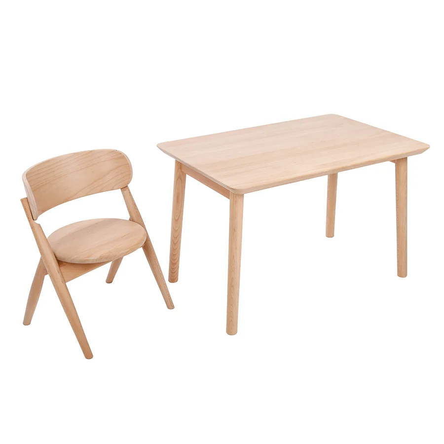 CurveLab kleiner Tisch - Buche