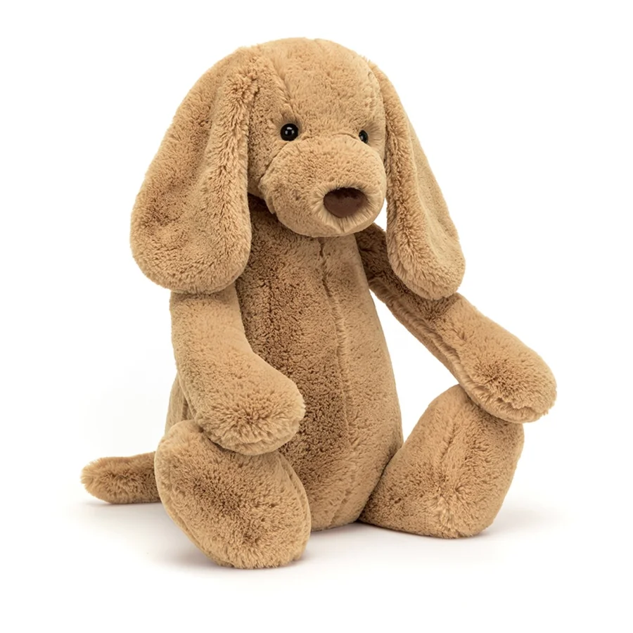 Jellycat Bashful hund, Toffee - 67 cm