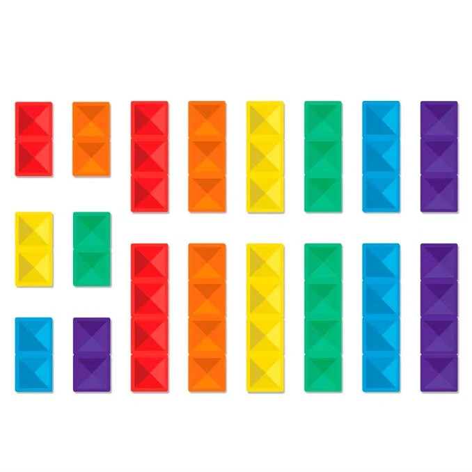 Connetix Rainbow Rectangle 18 Teile