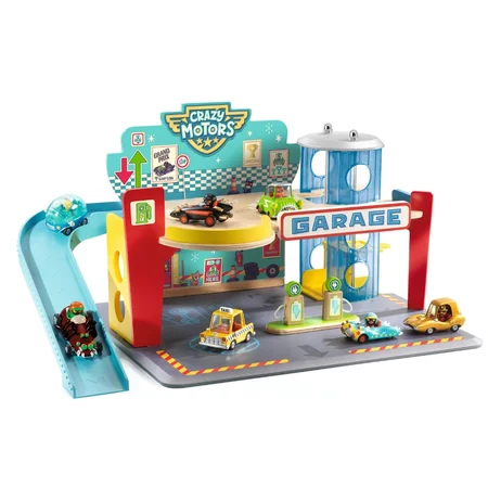 Djeco crazy motors garage