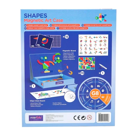 mierEdu Magnetisk legesæt, form og figur