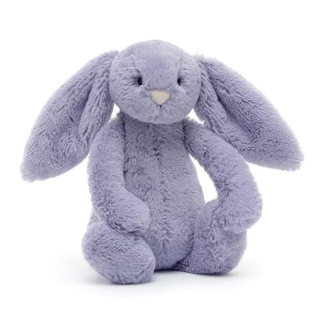 Jellycat Bashful Kanin Viola, lille 18 cm