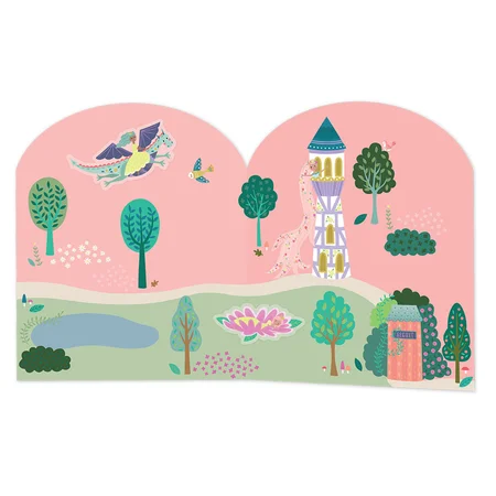 Floss & Rock genanvendelige klistermærker, eventyr