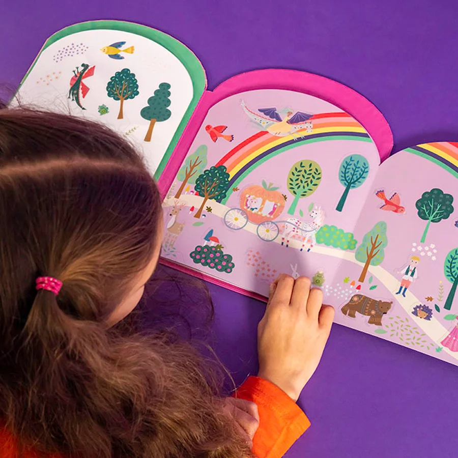 Floss & Rock genanvendelige klistermærker, eventyr